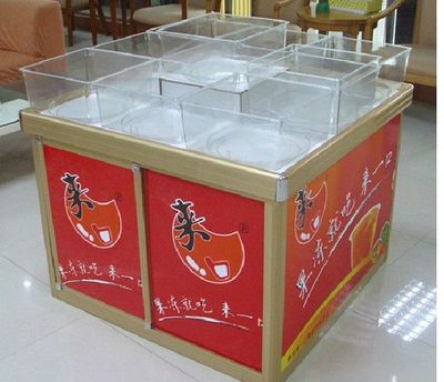 零食散装进口食品货架,铝制拆装工食品柜产品图片,零食散装进口食品货架,铝制拆装工食品柜产品相册 - 佛山市南海区鑫淼展览器材 - 九正